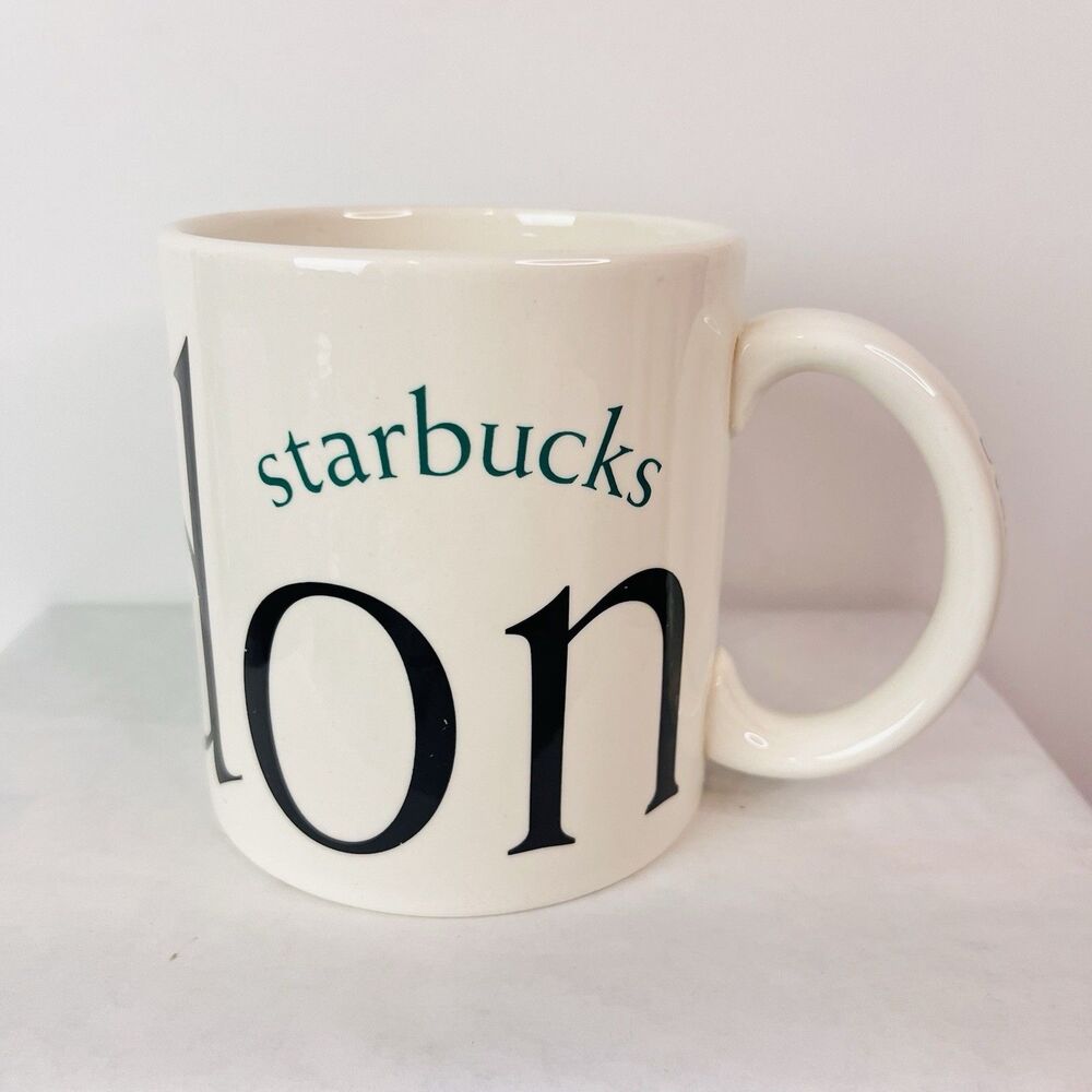 Starbucks 16 oz City Mug Coffee Tea Collector Series 2002 London England